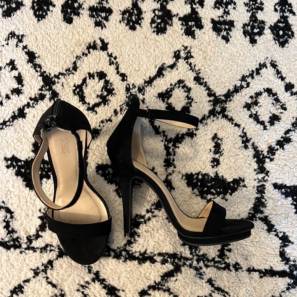 Charlotte Russe Black High Heels